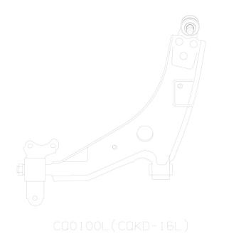 Triangle ou bras de suspension (train avant) CTR CQ0100L pour VOLVO 960 2.0 D - 150cv
