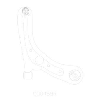 Triangle ou bras de suspension (train avant) CTR OEM 54501AA100