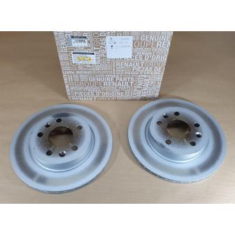 Jeu de 2 disques de frein arrière OE 440A04949R pour AUDI 100 E-Tech EV40 - 131cv