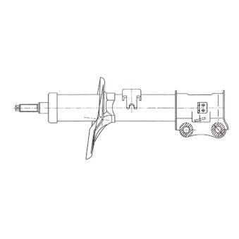 Amortisseur avant gauche CTR OEM 96408663
