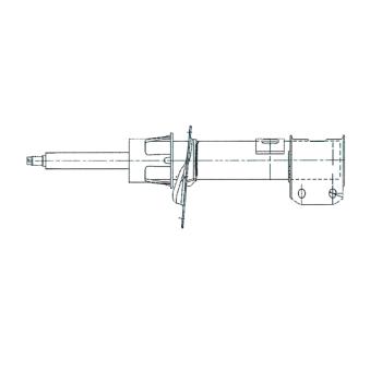 Amortisseur arrière gauche CTR GY0331G