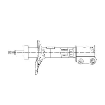 Amortisseur arrière droit CTR OEM 96300280
