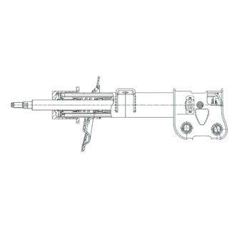 Amortisseur avant droit CTR OEM 546512W600