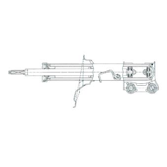 Amortisseur avant droit CTR OEM 5466007200