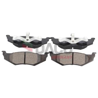 Jeu de 4 plaquettes de frein avant DACO Germany [320506]