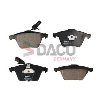 Jeu de 4 plaquettes de frein avant DACO Germany [324782]