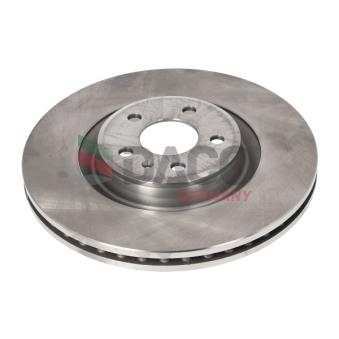 Jeu de 2 disques de frein arrière DACO Germany [600226]