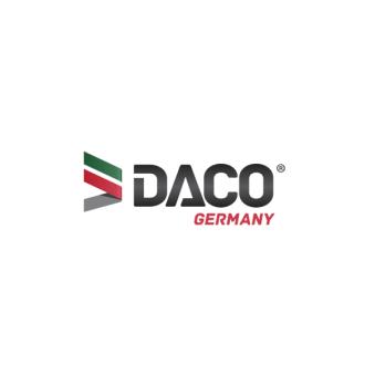 Jeu de 2 disques de frein arrière DACO Germany [603240]