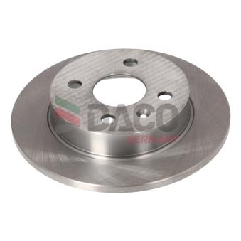 Jeu de 2 disques de frein avant DACO Germany [603633]