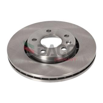 Jeu de 2 disques de frein avant DACO Germany OEM 91159915