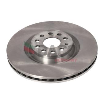 Jeu de 2 disques de frein arrière DACO Germany [604204]