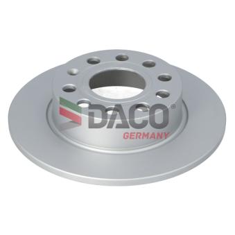 Jeu de 2 disques de frein avant DACO Germany [604789C]