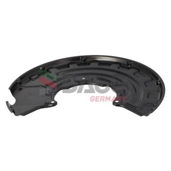 Déflecteur, disque de frein avant gauche DACO Germany OEM 8J0615311