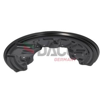 Déflecteur, disque de frein avant droit DACO Germany 610213 pour SEAT LEON 2.4 - 163cv