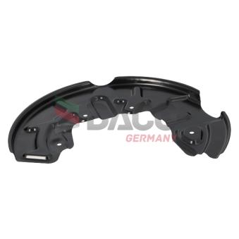 Déflecteur, disque de frein avant gauche DACO Germany 610214 pour SEAT LEON 2.4 - 163cv