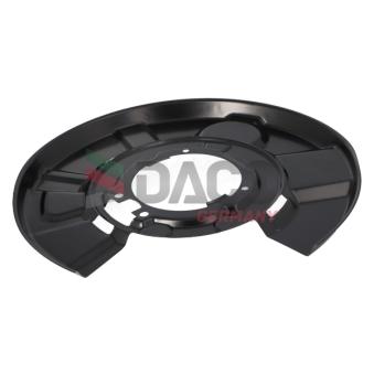 Déflecteur, disque de frein arrière droit DACO Germany [610301]