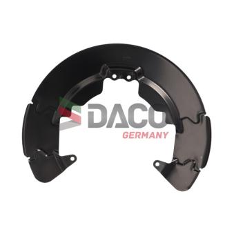 Déflecteur, disque de frein DACO Germany 611015 pour PORSCHE BOXSTER 2.0 TDCi - 110cv