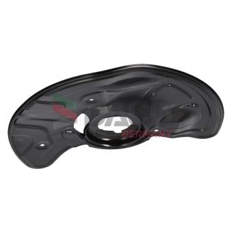 Déflecteur, disque de frein avant droit DACO Germany 612312 pour AUDI A8 E 280 - 231cv