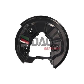 Déflecteur, disque de frein DACO Germany 614250 pour AUDI A5 1.6 - 110cv