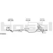 BOSAL SYS06205 - Echappement