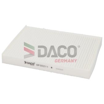 Filtre, air de l'habitacle DACO Germany [DFC0211]