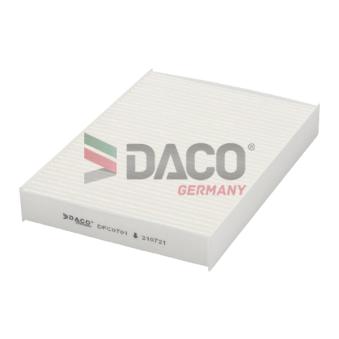Filtre, air de l'habitacle DACO Germany [DFC0701]