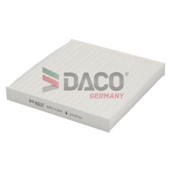 Filtre, air de l'habitacle DACO Germany [DFC1200]