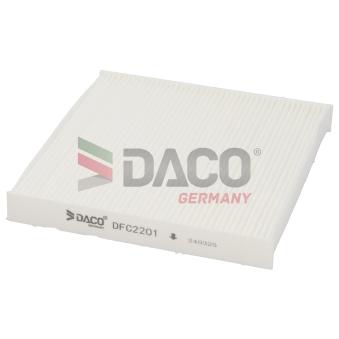 Filtre, air de l'habitacle DACO Germany [DFC2201]