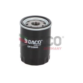 Filtre à huile DACO Germany DFO2600 pour NISSAN NOTE 1.4 - 88cv