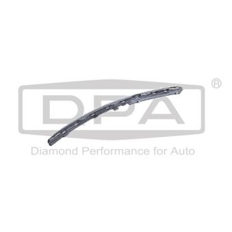 Baguette et bande protectrice, pare-chocs avant droit DPA OEM 4f080749001c
