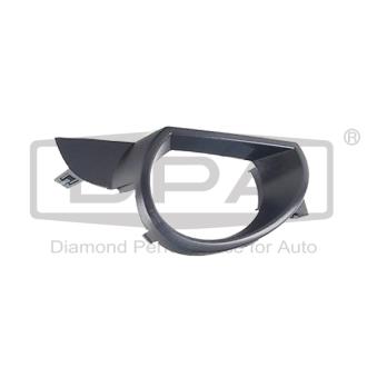Baguette et bande protectrice, pare-chocs avant droit DPA 88071816802