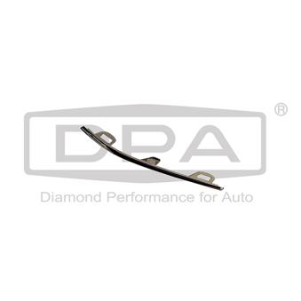 Baguette et bande protectrice, pare-chocs avant droit DPA 88531800802