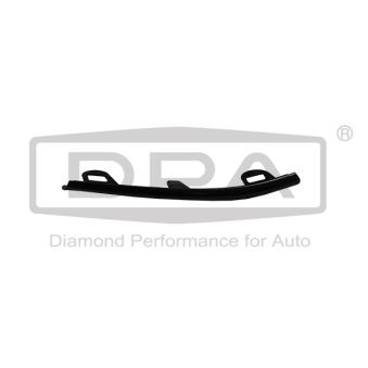 Baguette et bande protectrice, pare-chocs avant droit DPA 88531800902