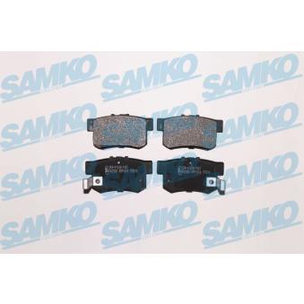 Jeu de 4 plaquettes de frein arrière SAMKO OEM H4302SZ3003 Jeu de 4 plaquettes de frein arrière SAMKO OEM H4302SZ3003