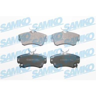 Jeu de 4 plaquettes de frein avant SAMKO OEM 5083853AA