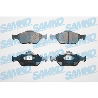 Jeu de 4 plaquettes de frein avant SAMKO OEM 1101462 Jeu de 4 plaquettes de frein avant SAMKO OEM 1101462