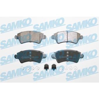 Jeu de 4 plaquettes de frein avant SAMKO OEM 425229