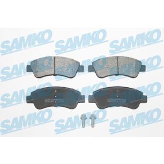 Jeu de 4 plaquettes de frein avant SAMKO OEM 425330