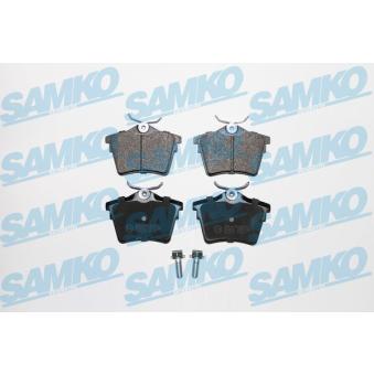 Jeu de 4 plaquettes de frein arrière SAMKO OEM 425279