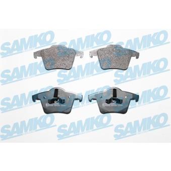 Jeu de 4 plaquettes de frein arrière SAMKO [5SP1234]