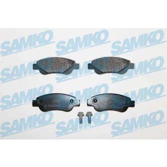 Jeu de 4 plaquettes de frein avant SAMKO OEM 044650H030 Jeu de 4 plaquettes de frein avant SAMKO OEM 044650H030