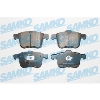 Jeu de 4 plaquettes de frein avant SAMKO [5SP1244]