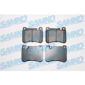 Jeu de 4 plaquettes de frein avant SAMKO [5SP1276]
