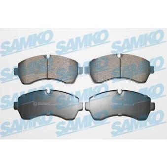Jeu de 4 plaquettes de frein avant SAMKO OEM 9064210300