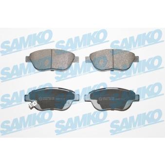 Jeu de 4 plaquettes de frein avant SAMKO [5SP1328]
