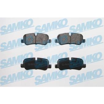 Jeu de 4 plaquettes de frein arrière SAMKO [5SP1359]