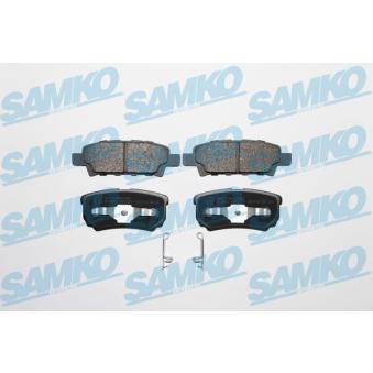 Jeu de 4 plaquettes de frein arrière SAMKO [5SP1373]