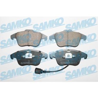 Jeu de 4 plaquettes de frein avant SAMKO OEM JZW698302BC