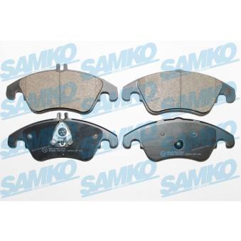 Jeu de 4 plaquettes de frein avant SAMKO 5SP1421 pour VOLVO 940 E 300 - 252cv