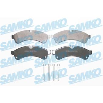 Jeu de 4 plaquettes de frein arrière SAMKO [5SP1461]
